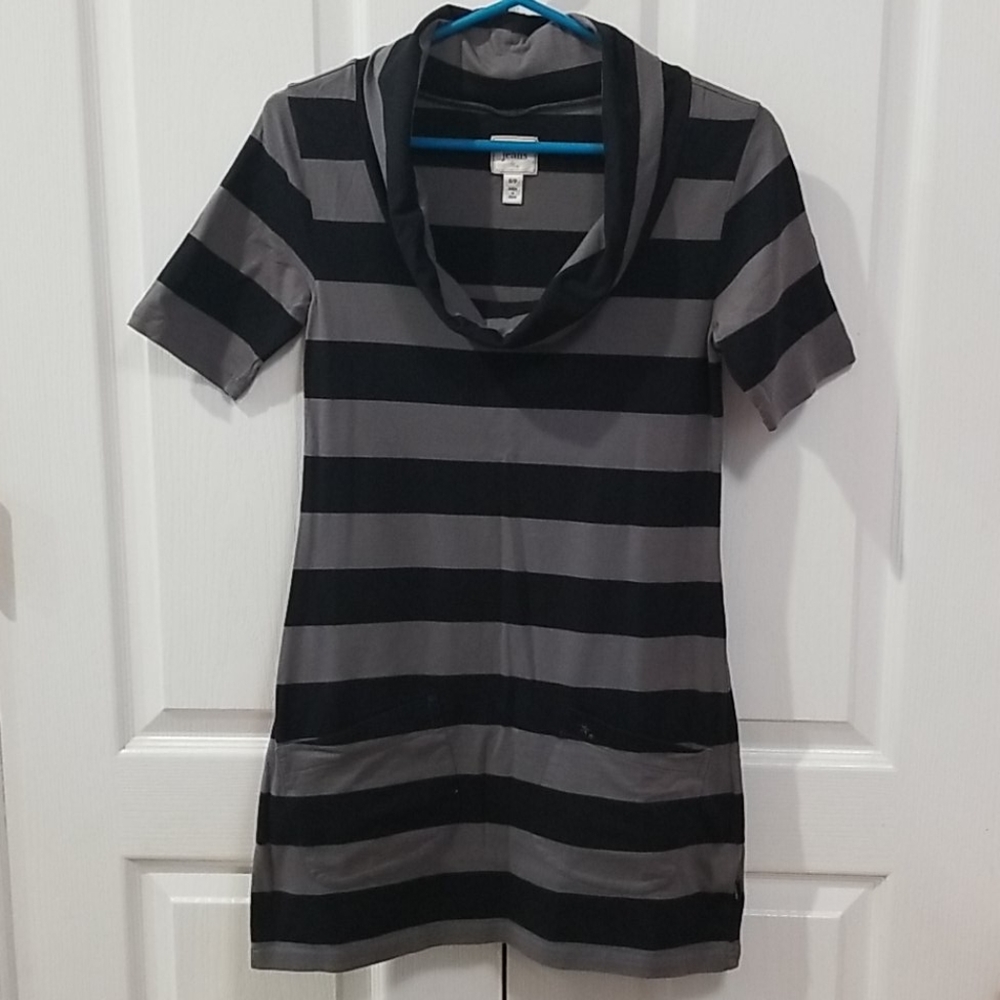 Tommy Jeans Cowl neck tunic shirt